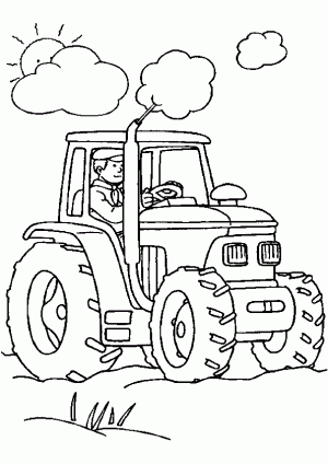 dibujos de tractores para pitnar