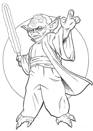 dibujos para colorear star wars