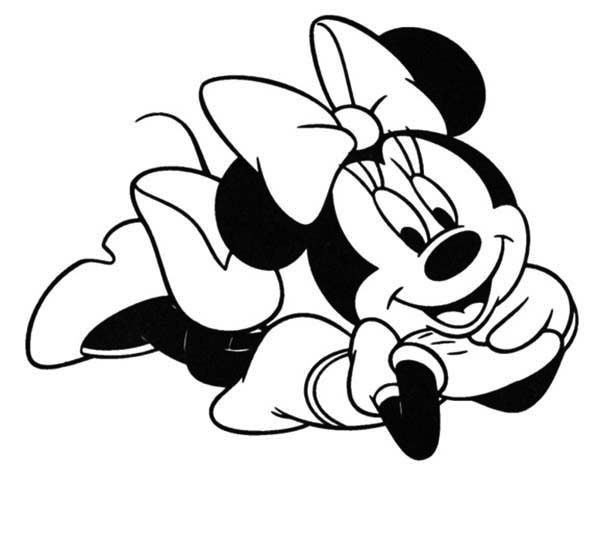 dibujos para imprimir de minnie