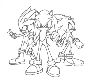 Dibujos para colorear de Sonic