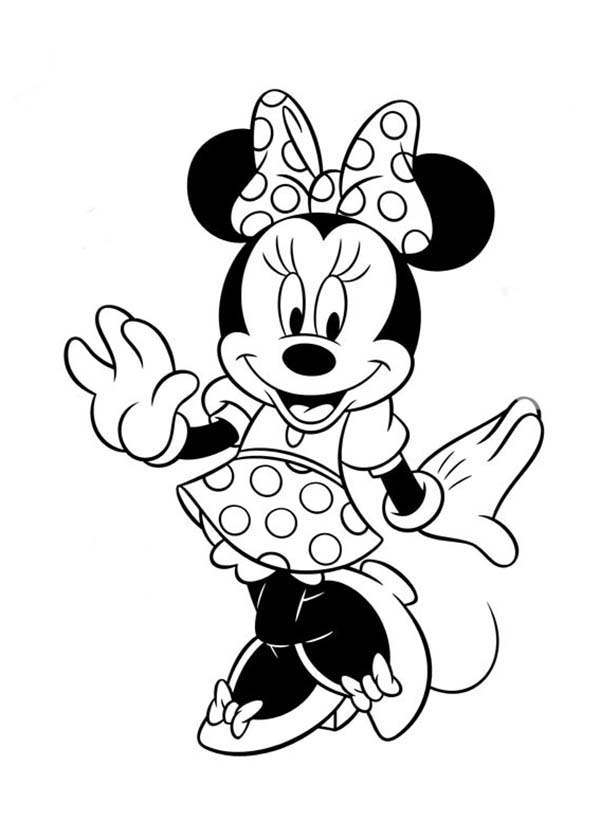 fotos de minnie para pintar