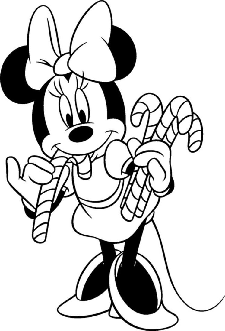 imagenes para pintar de minnie