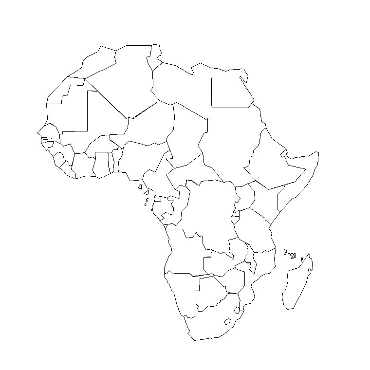 mapa fisico de africa para imprimir