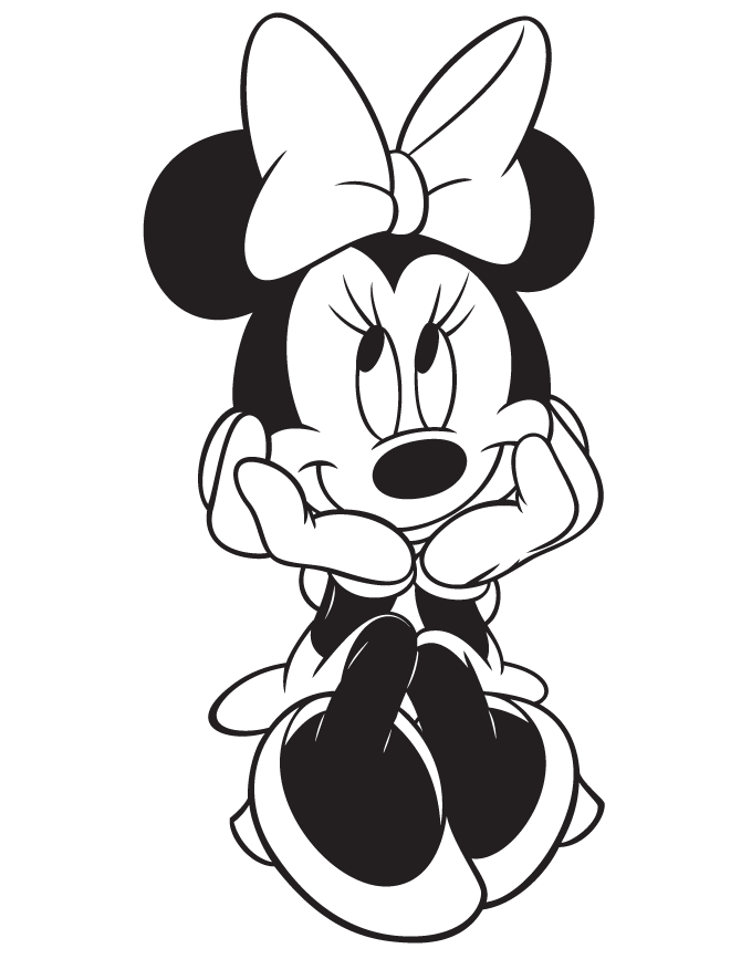 minnie mouse para imprimir