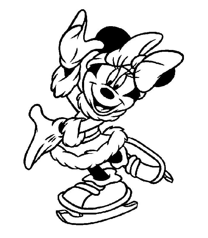 minnie mouse para pintar