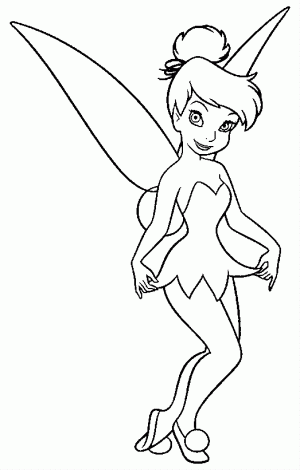 peter pan para colorear