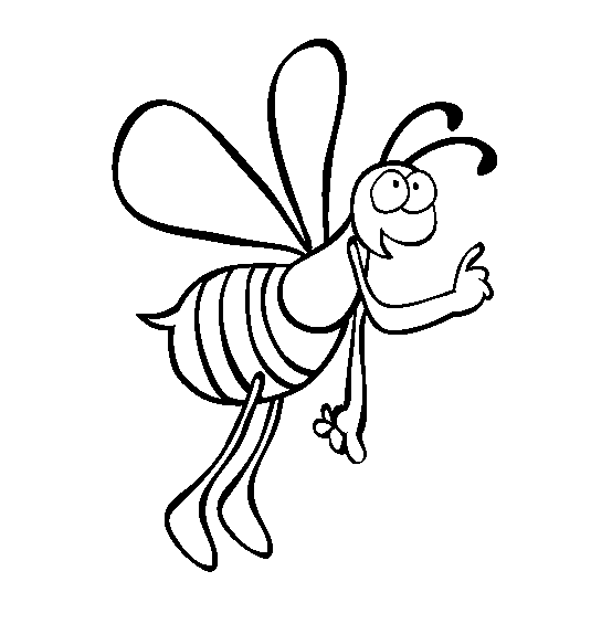 abeja para pintar