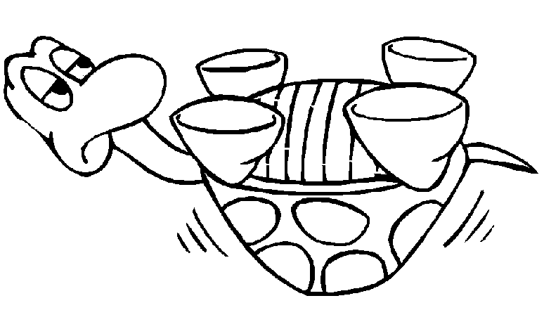 dibujos de tortugas para imprimir