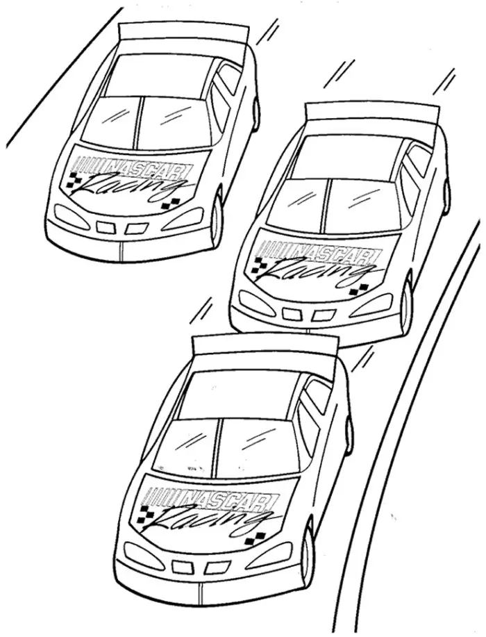 dibujos para colorear de autos deportivos