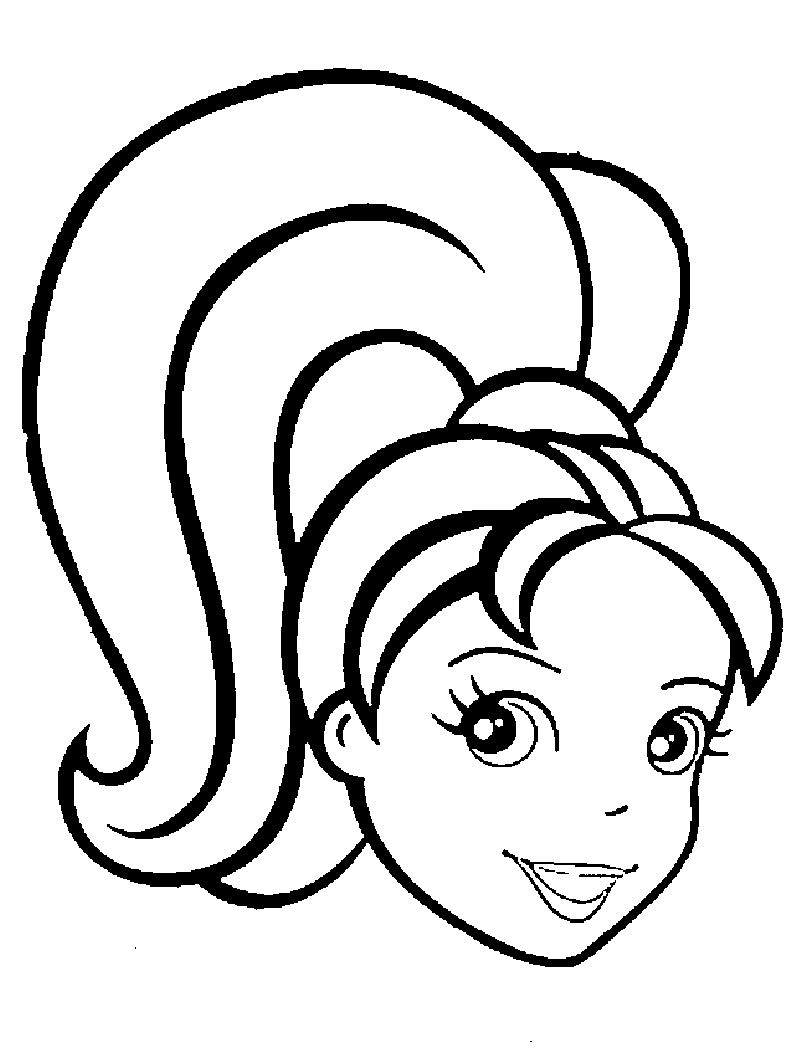 dibujos de polly pocket para colorear