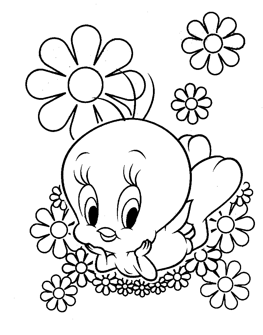 dibujos para colorear de la primavera