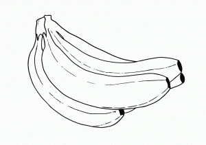banana para imprimir