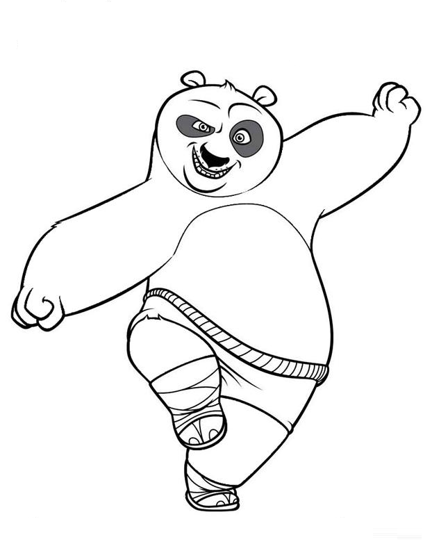 kung fu panda imprimir