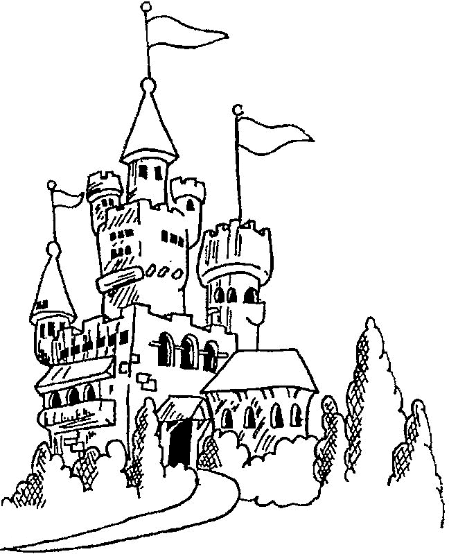castillo para pintar