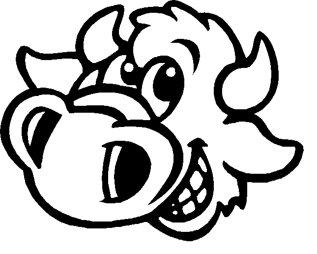 dibujo de un toro para colorear