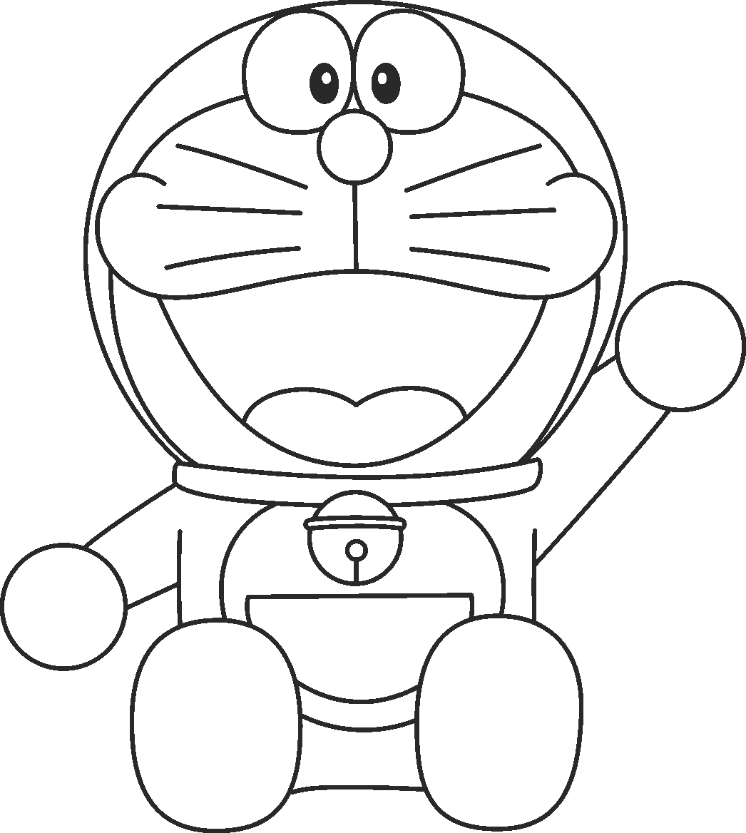 dibujos de doraemon para imprimir