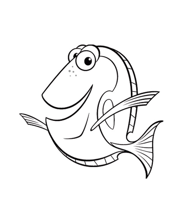 dibujos para colorear de nemo