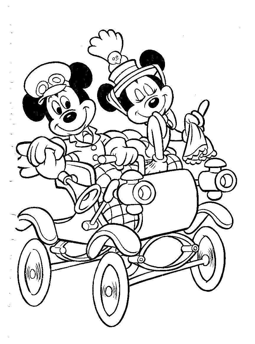 imagenes de mickey para colorear