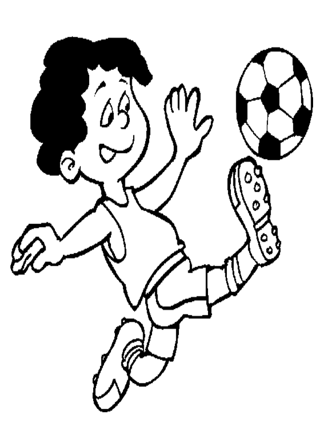 Dibujos para colorear de futbol