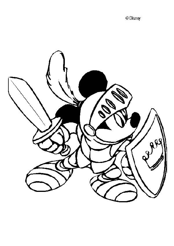 colorear mickey