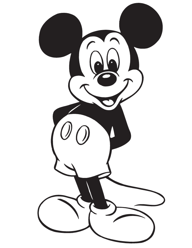 dibujos de mickey mouse para imprimir