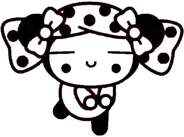 dibujos de pucca para colorear