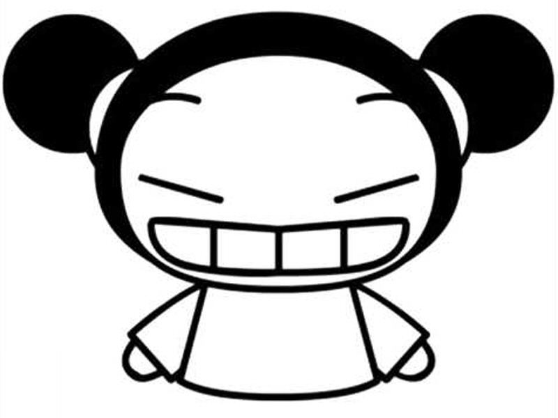 imagenes de pucca para colorear