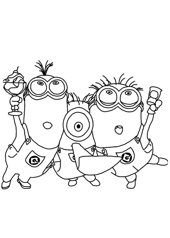 juegos de colorear de minions