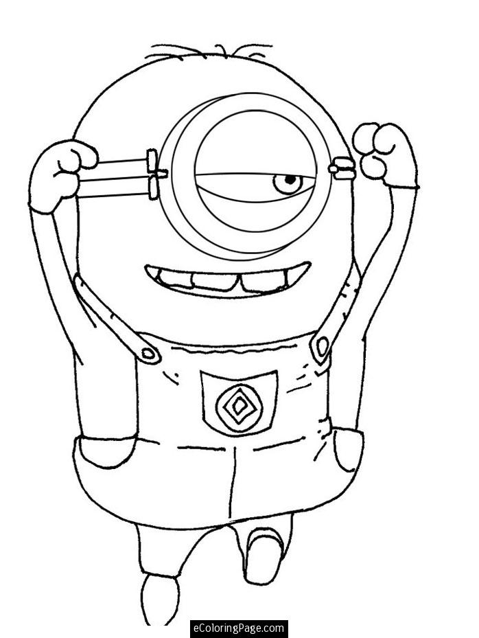 minions colorear