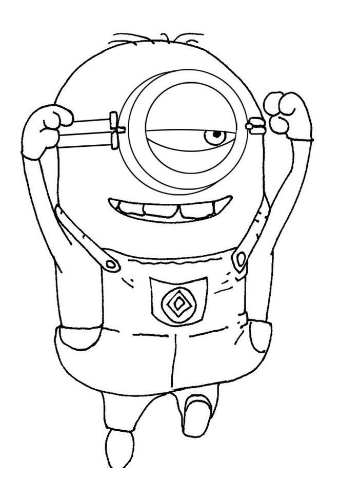 minions colorear