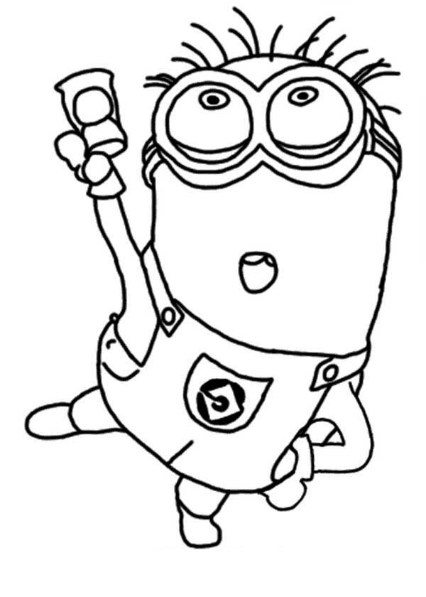 minions dibujos para colorear