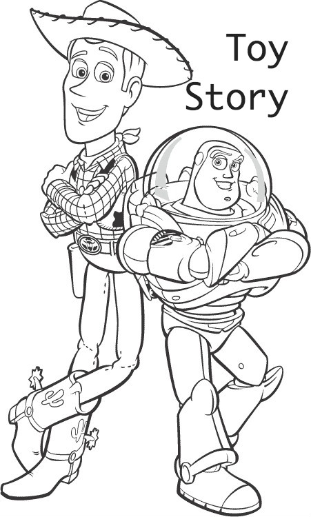 Toy Story para colorear