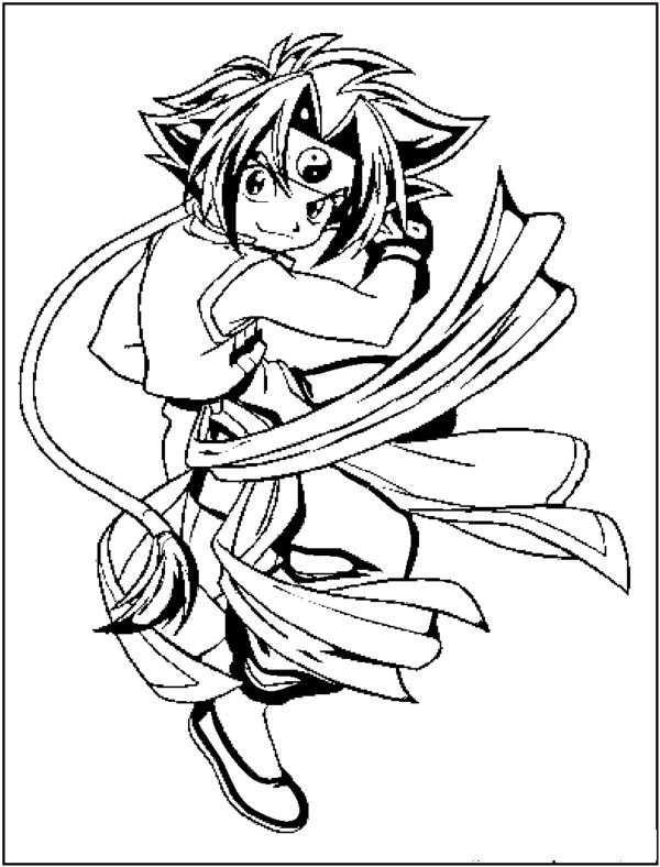 beyblade metal fusion dibujos para colorear