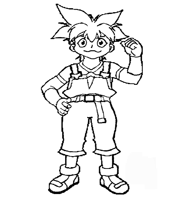 colorear beyblade