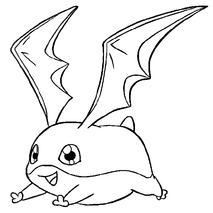 dibujos de digimon para colorear