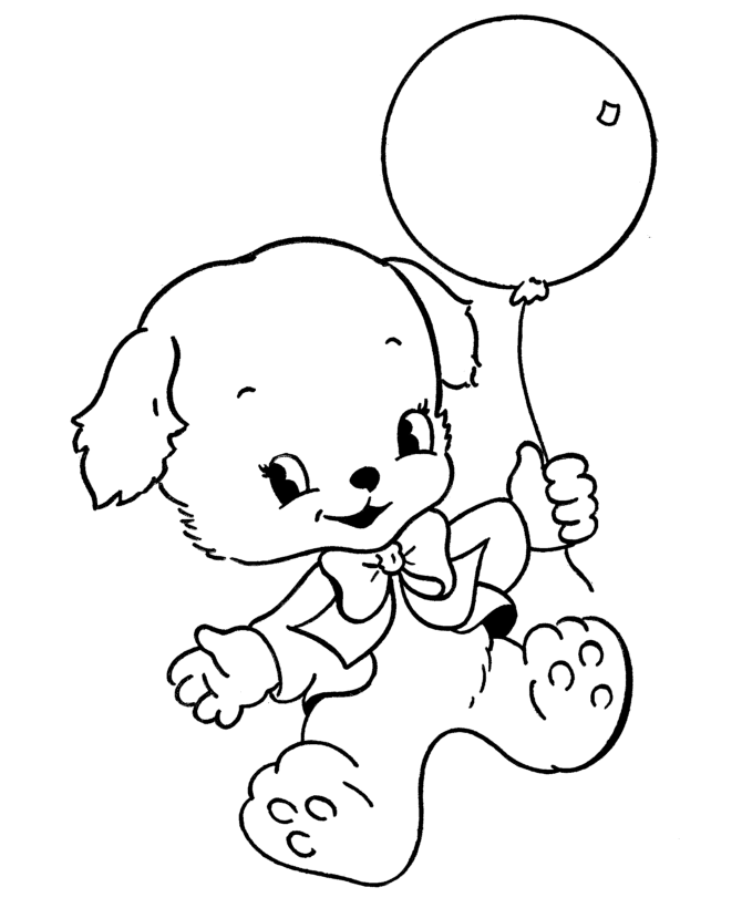 dibujos de globos para pintar