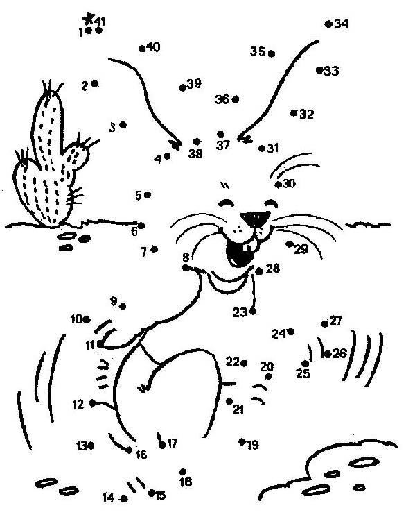 dibujos de puntos para unir