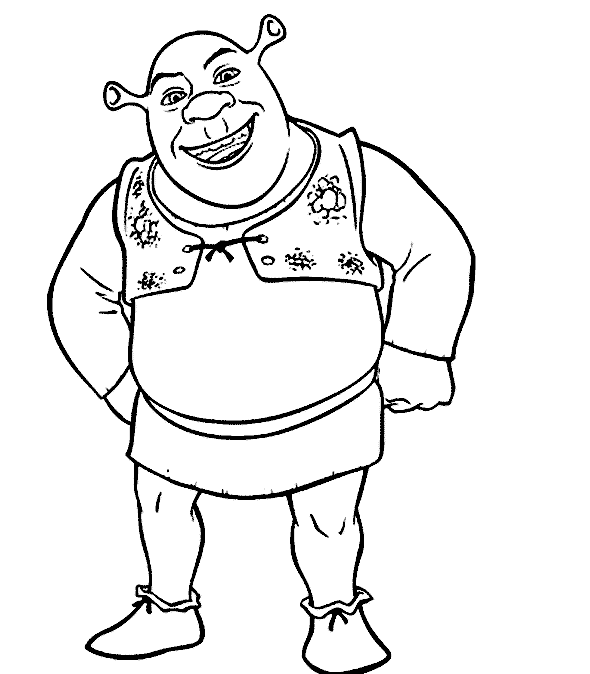 imagenes de shrek para dibujar