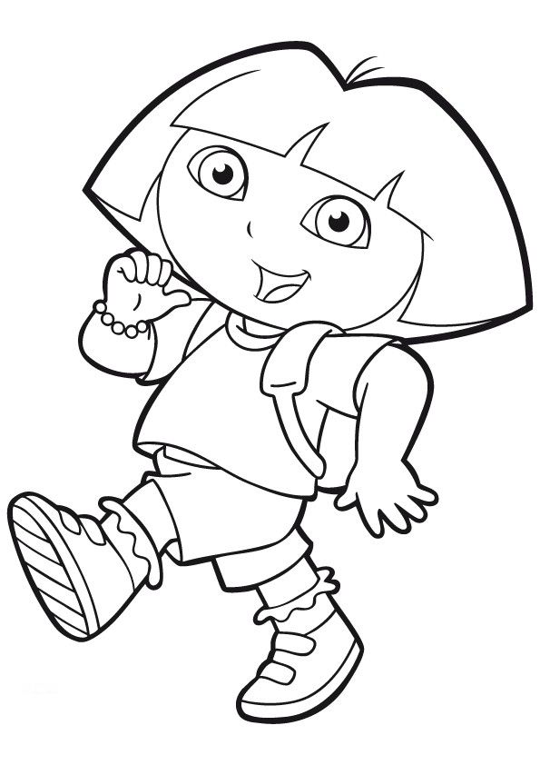 colorear dora