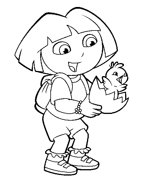 dibujos de dora la exploradora