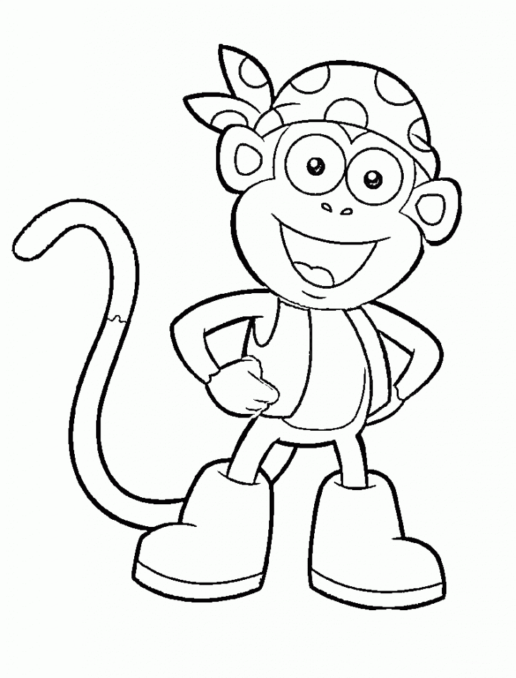 dibujos para colorear dora exploradora