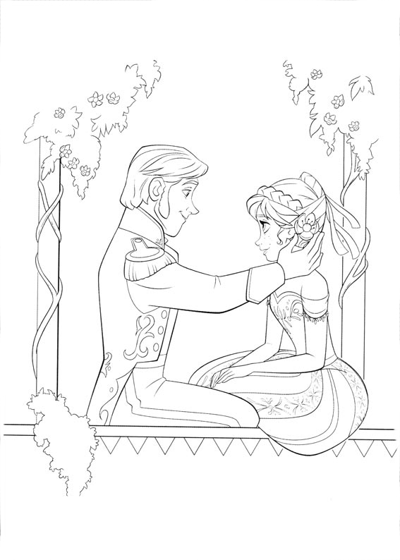 disney frozen para colorear