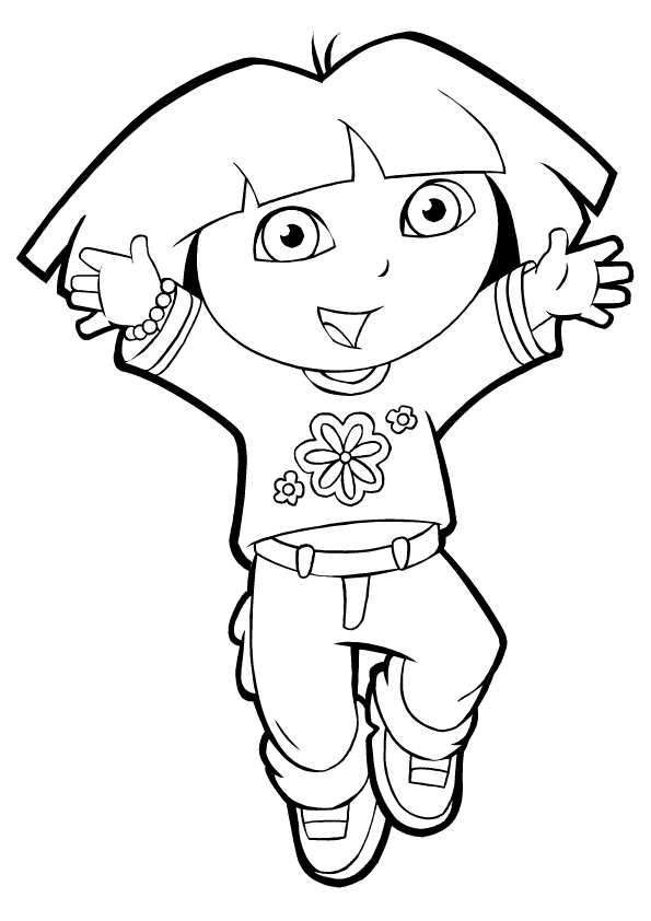 juegos de dora para pintar