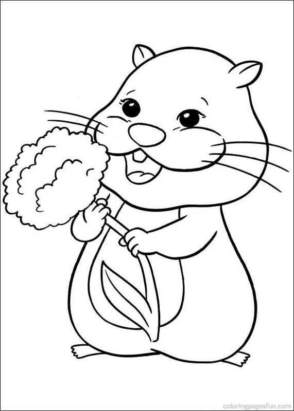 zhu zhu pets dibujo para colorear