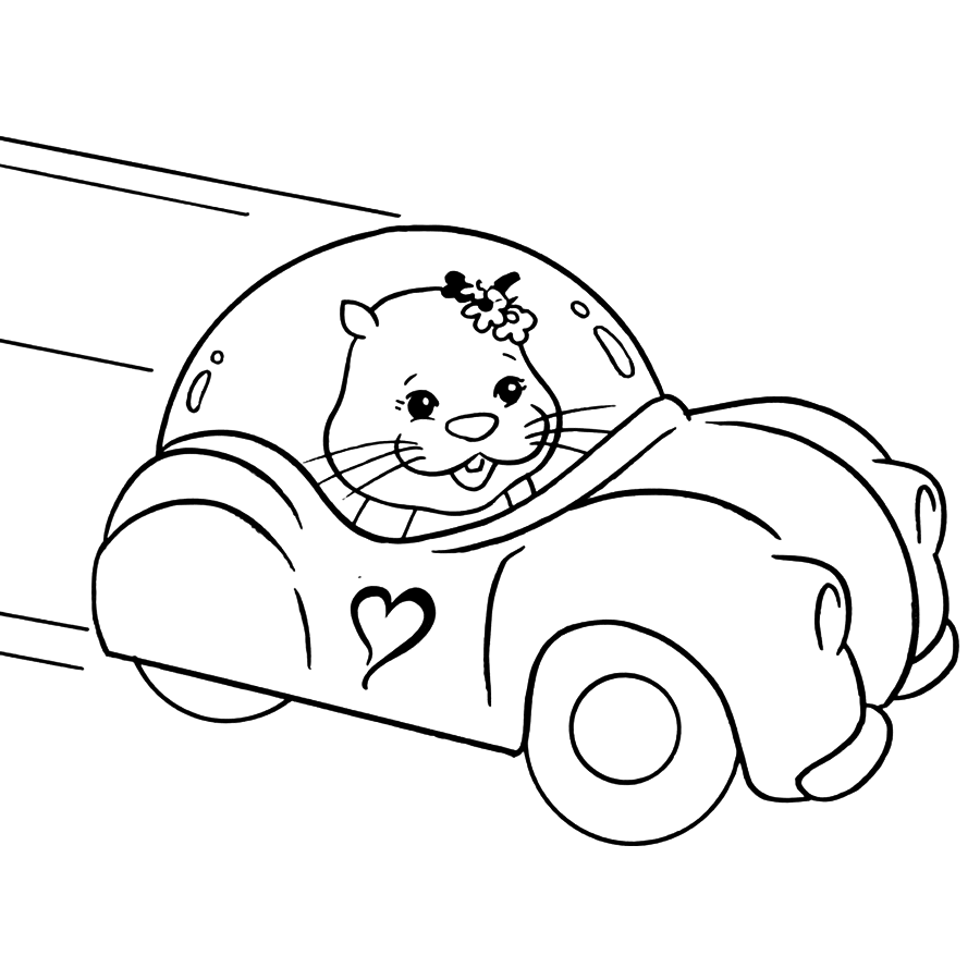 zhu zhu pets dibujo para pintar