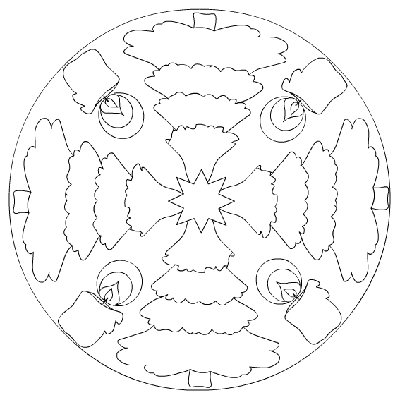 dibujos de mandalas para ninos para imprimir