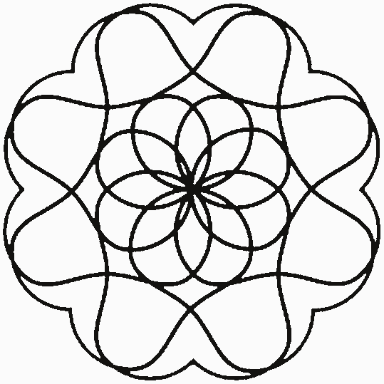 imprimir mandalas infantiles