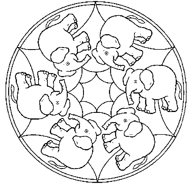 imprimir mandalas para ninos