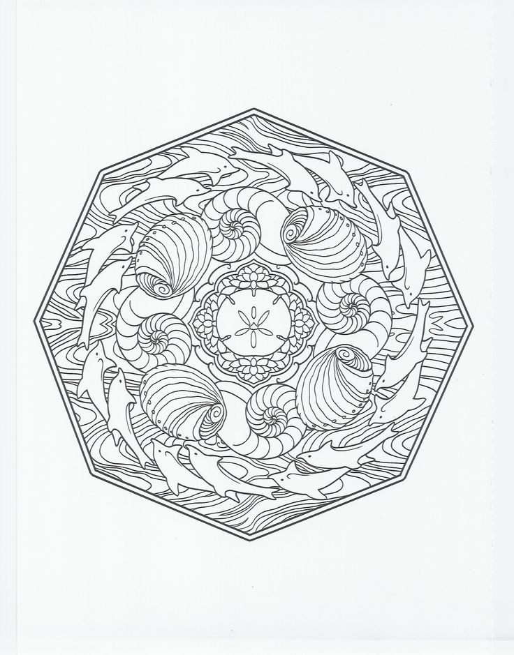 mandala de animales para pintar