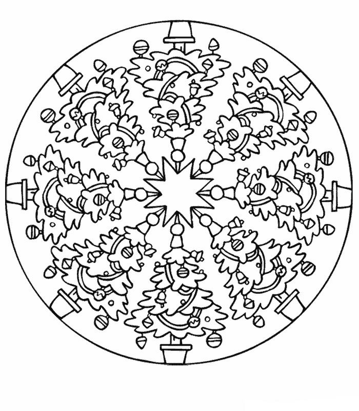 mandalas de navidad